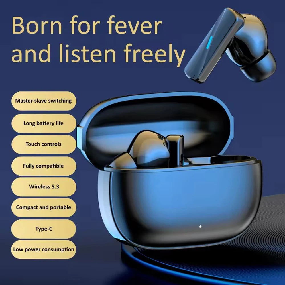 Mate 50 TWS Earphone High Quality Long Battery Life Smart Touch Control True Wireless Earbuds Maste50 for Sports