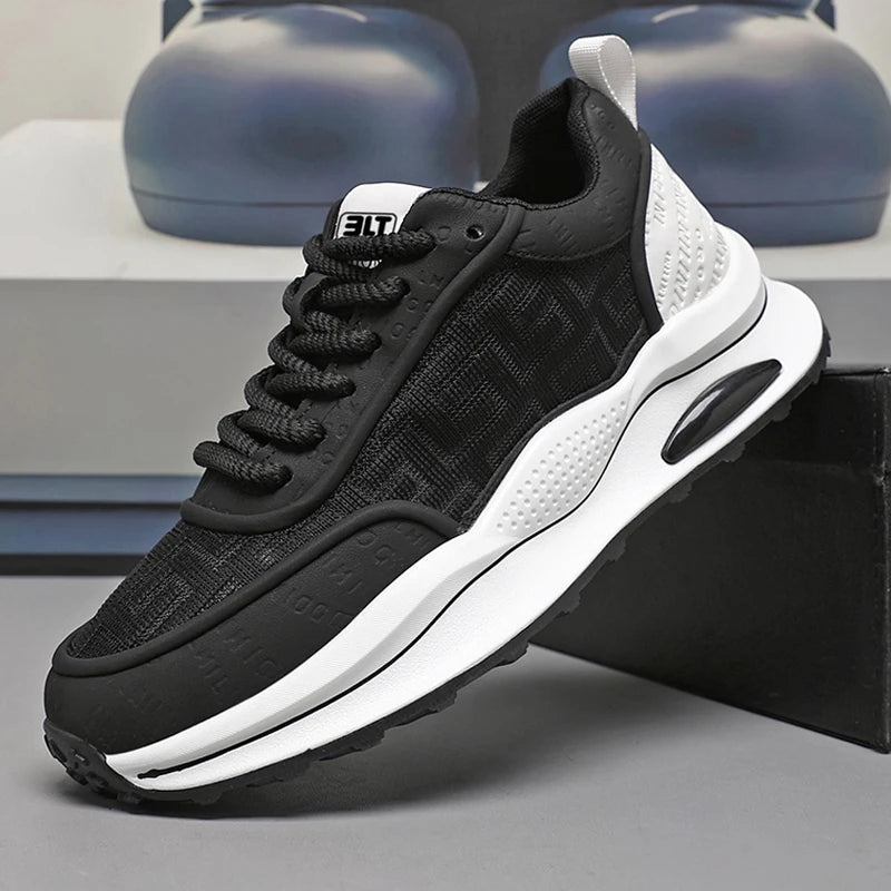 Sneakers Men Running Walking Knit Shoes Fashion Casual High Quality Sport Athletic Gym Lightweight Men Casual Shoes