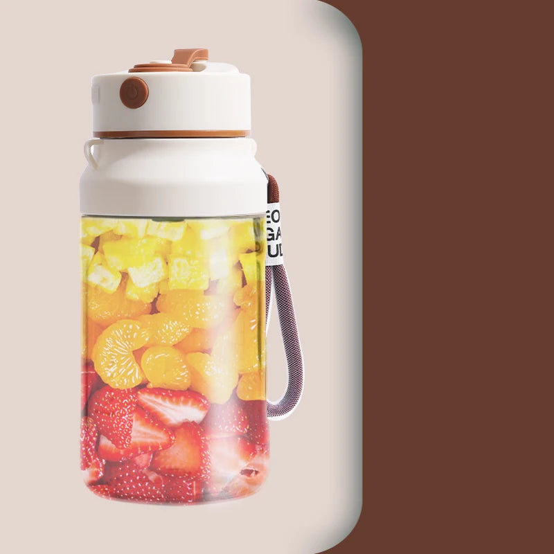 Portable Mini Blender USB Rechargeable Juicer Cup Electric Fruit Mixer Home Travel Outdoor Personal Smoothie Juice Maker