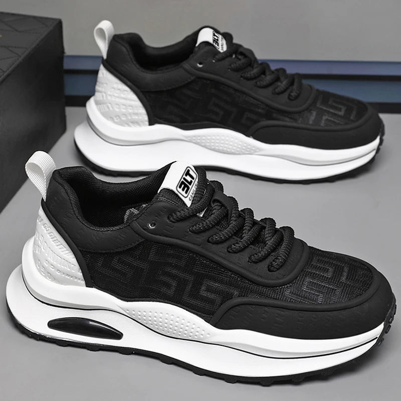 Sneakers Men Running Walking Knit Shoes Fashion Casual High Quality Sport Athletic Gym Lightweight Men Casual Shoes
